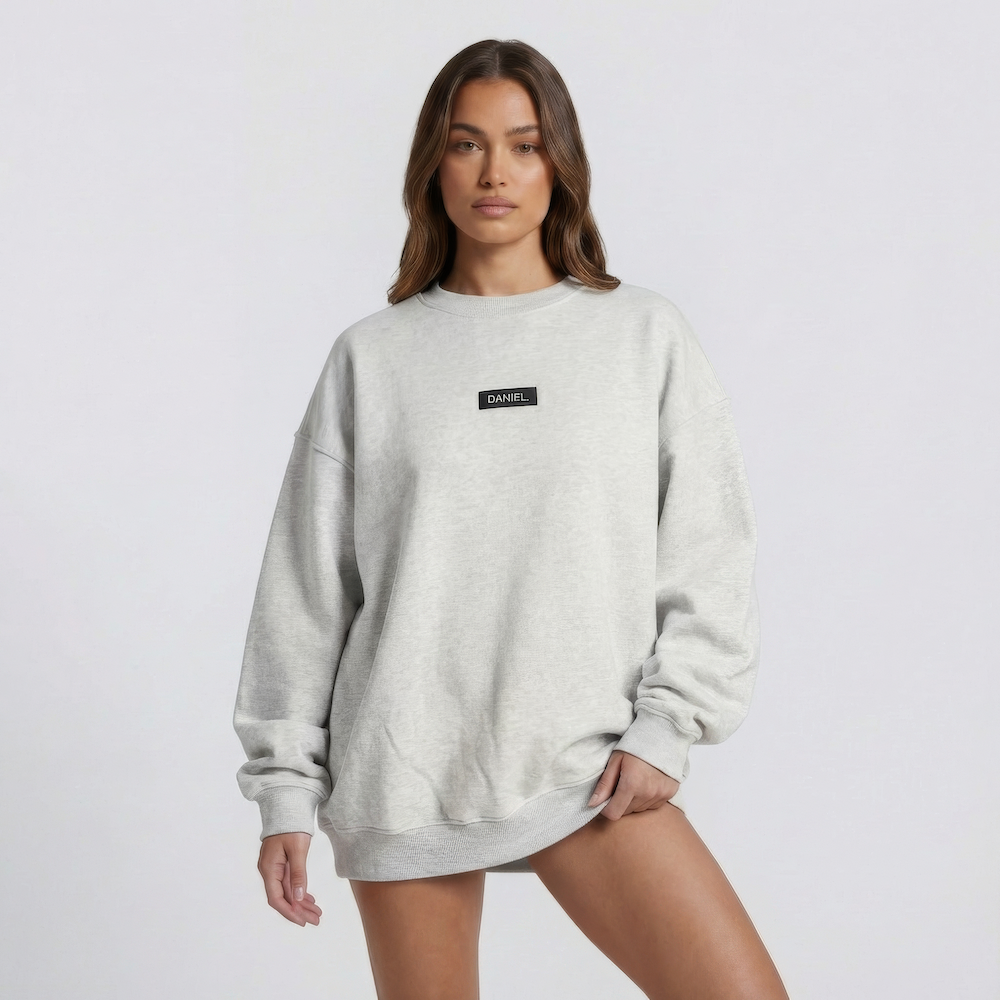 Daniel Wear Oversized Fleece Sweatshirt – Women