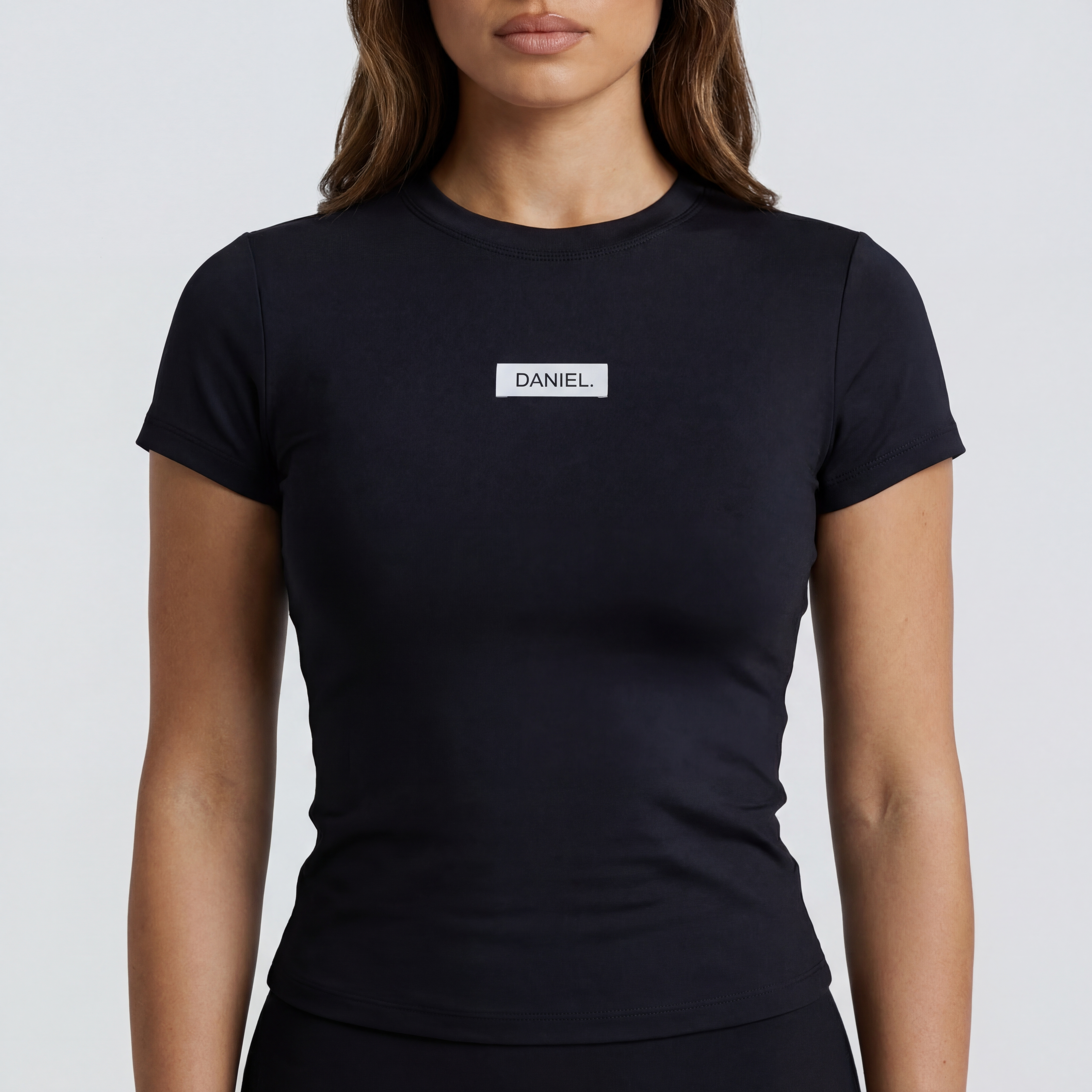 Soft Fitted Short Sleeve Top - Woman