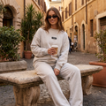 Daniel Wear Oversized Fleece Sweatshirt – Women