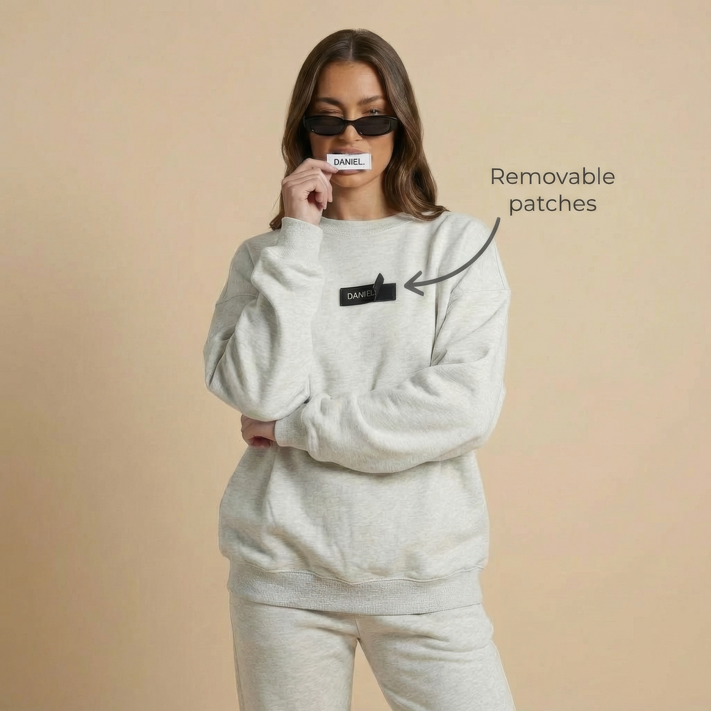 Daniel Wear Oversized Fleece Sweatshirt – Women